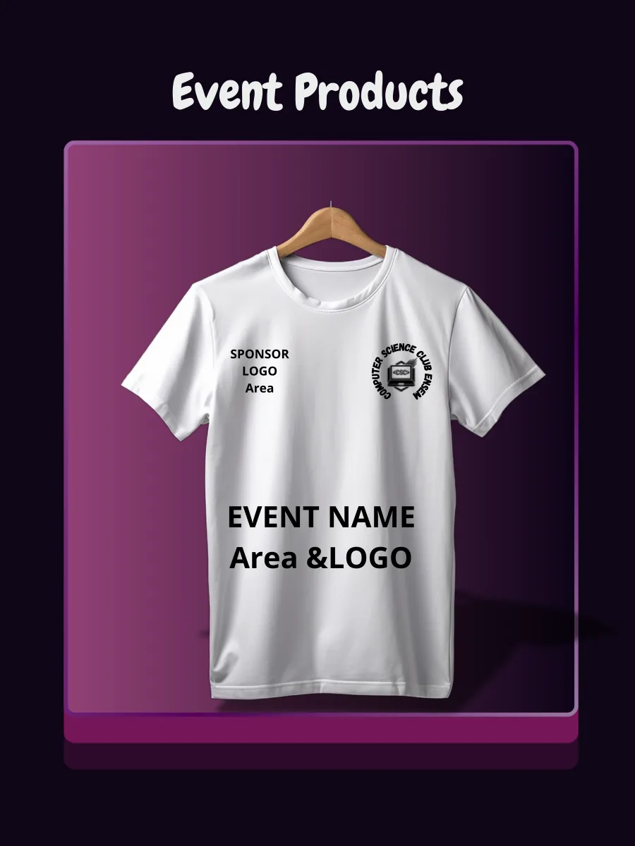 Maillot et gourde CSC ENSEM avec emplacement pour le logo du sponsor
